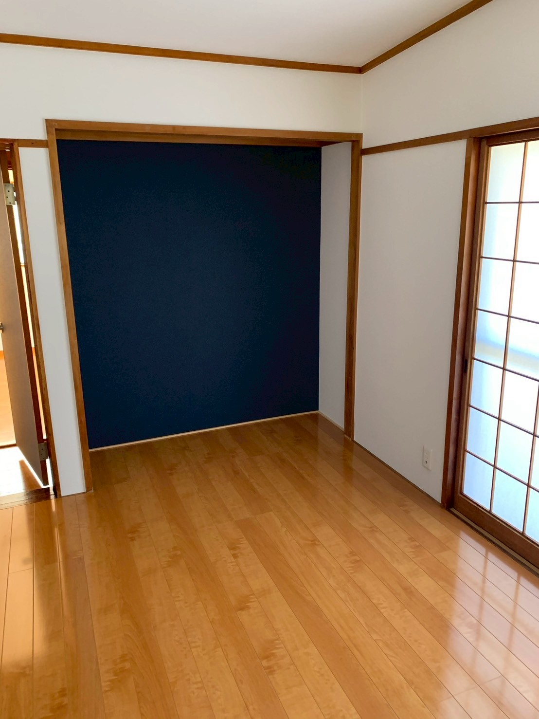 アクセントクロスを選んだ部屋